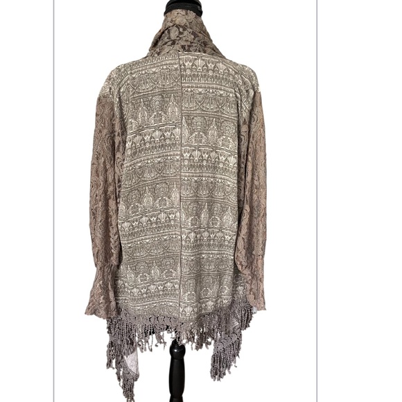 Women's Cardigan Long Sleeve Open Front Drape Cardigans Lightweight Long Duster - Picture 2 of 5